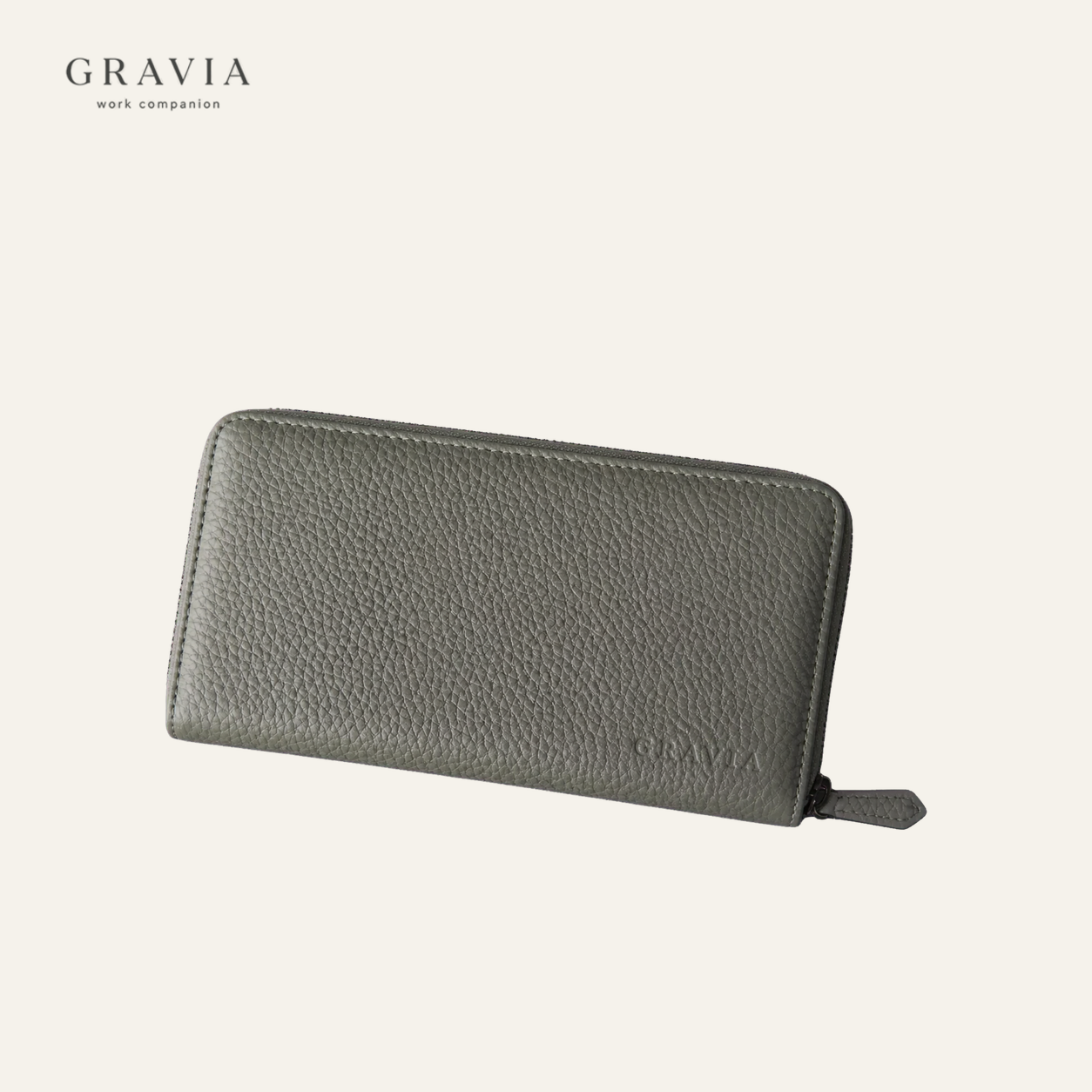 Classic Lychee-Grain Long Wallet