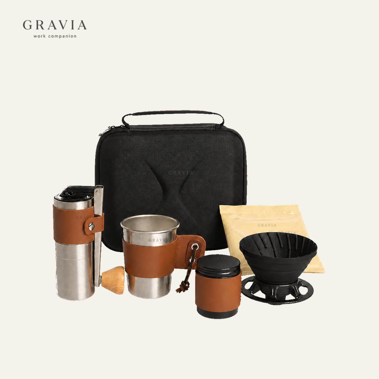 Portable Pour-Over Coffee Gift Set