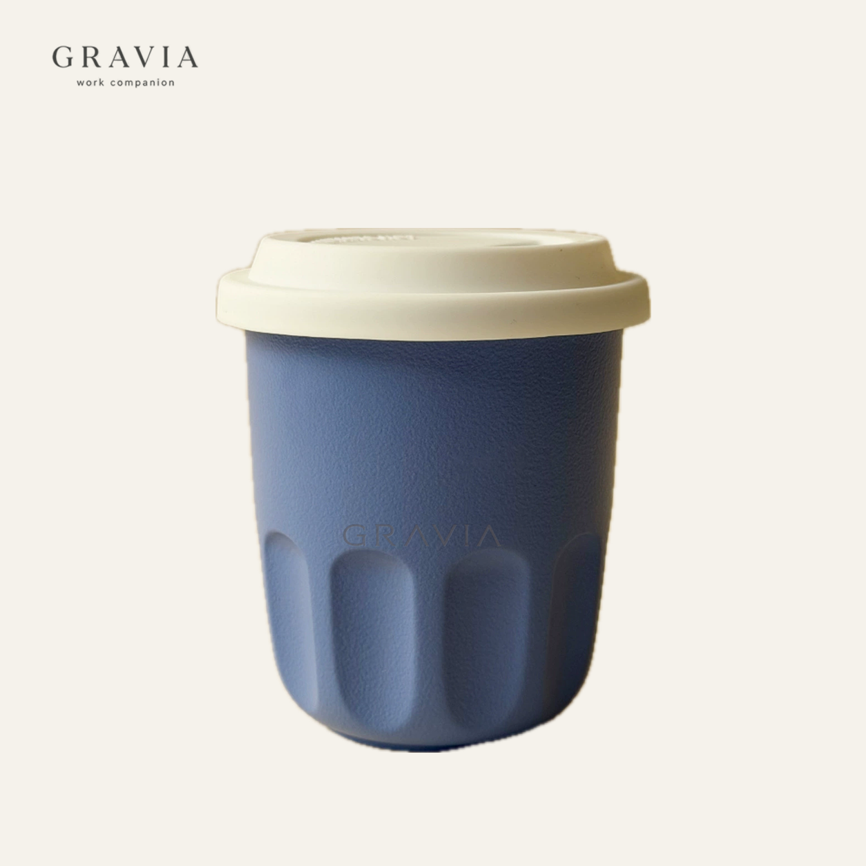 Handcrafted Ceramic Travel Coffee Cup